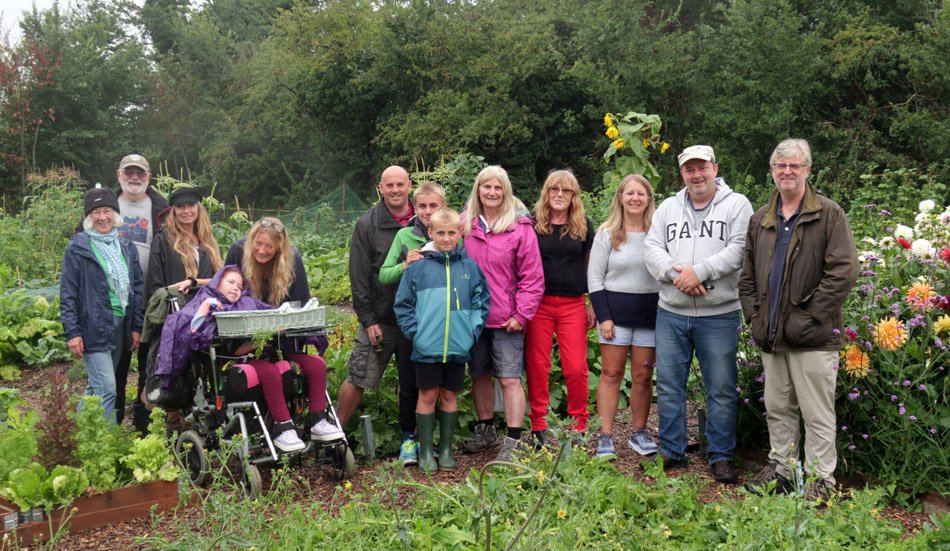 Footpath in Great Paxton