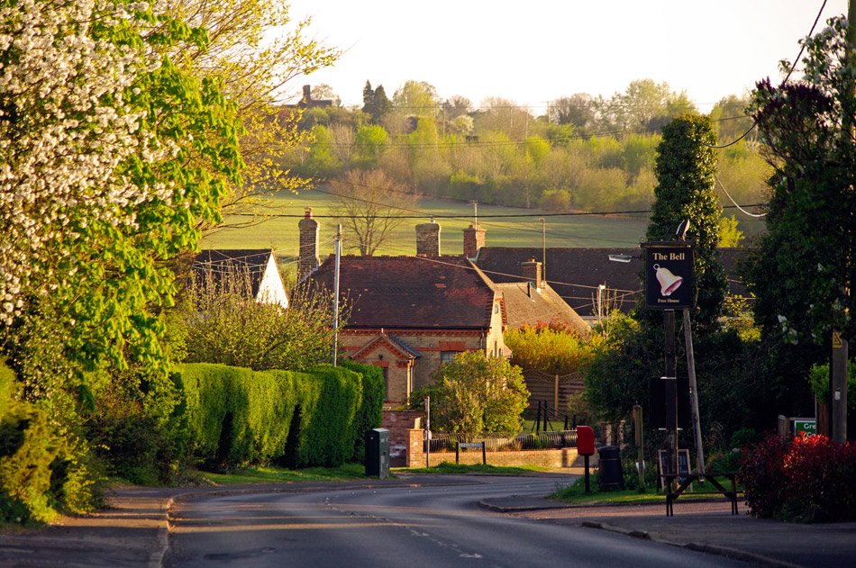 Great Paxton village sign