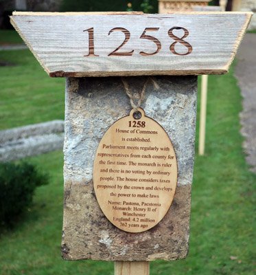 Great Paxton 1000 year time line