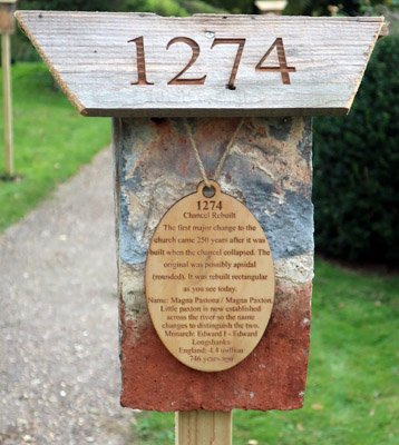 Great Paxton 1000 year time line