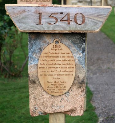 Great Paxton 1000 year time line