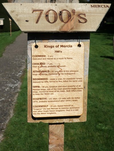 Great Paxton monarchs time line, 2023 coronation