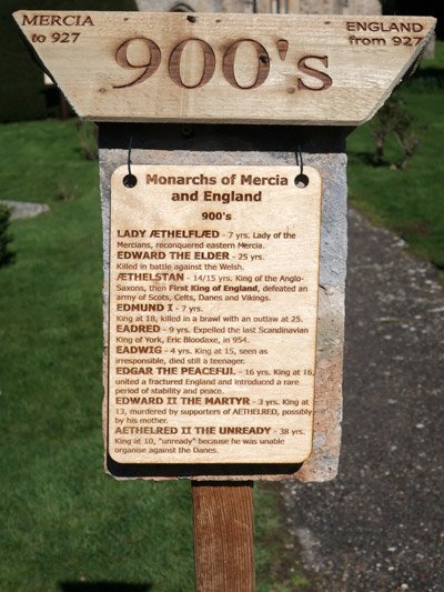 Great Paxton monarchs time line, 2023 coronation